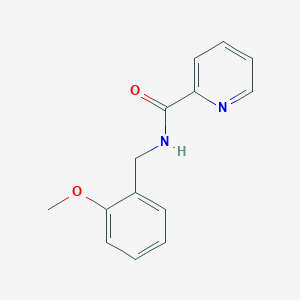 molecular formula C14H14N2O2 B13134691 N-(2-Methoxybenzyl)picolinamide 