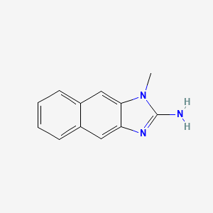 1-Methylnaphth(2,3-d)imidazol-2-amine