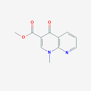 Methyl 1-methyl-4-oxo-1,4-dihydro-1,8-naphthyridine-3-carboxylate