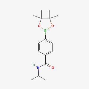 N-Isopropyl-4-(4,4,5,5-tetramethyl-1,3,2-dioxaborolan-2-YL)benzamide