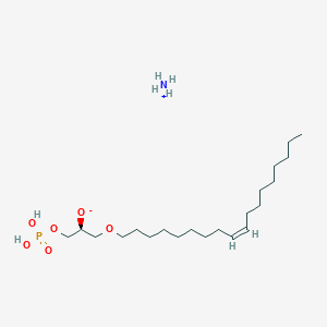 azanium;(2S)-1-[(Z)-octadec-9-enoxy]-3-phosphonooxypropan-2-olate