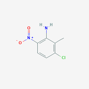 molecular formula C7H7ClN2O2 B1313475 3-氯-2-甲基-6-硝基苯胺 CAS No. 51123-59-2