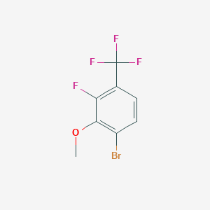 1-Bromo-3-fluoro-2-methoxy-4-(trifluoromethyl)benzene