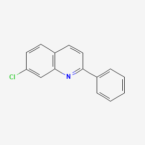 molecular formula C15H10ClN B1313479 7-氯-2-苯基喹啉 CAS No. 61687-26-1