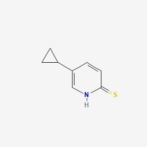 5-cyclopropylpyridine-2(1H)-thione