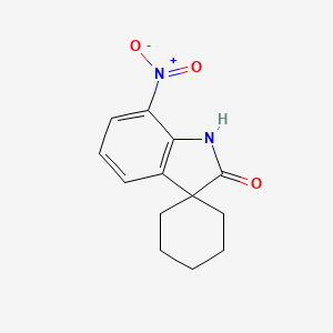 7'-Nitrospiro[cyclohexane-1,3'-indolin]-2'-one