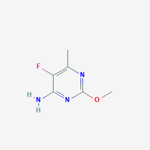 5-Fluoro-2-methoxy-6-methylpyrimidin-4-amine