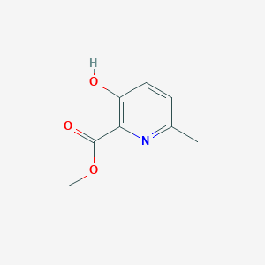 molecular formula C8H9NO3 B1313489 3-羟基-6-甲基吡啶甲酸甲酯 CAS No. 61548-52-5