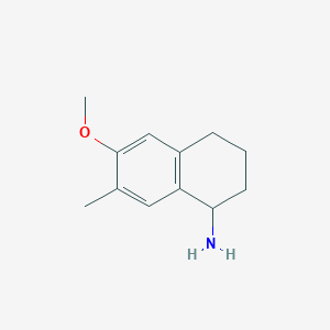 6-methoxy-7-methyl-1,2,3,4-tetrahydronaphthalen-1-amine