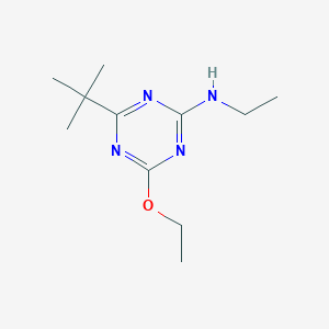 4-tert-Butyl-6-ethoxy-N-ethyl-1,3,5-triazin-2-amine