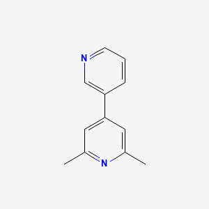 molecular formula C12H12N2 B13134985 2',6'-Dimethyl-3,4'-bipyridine 