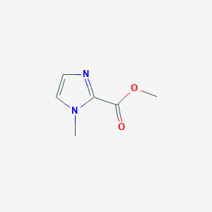 molecular formula C6H8N2O2 B1313500 1-甲基-1H-咪唑-2-甲酸甲酯 CAS No. 62366-53-4