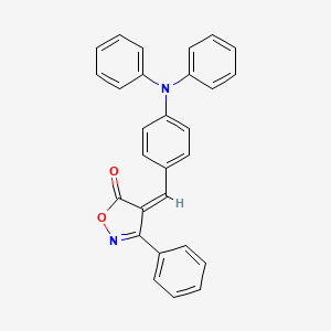 4-(4-(Diphenylamino)benzylidene)-3-phenylisoxazol-5(4H)-one