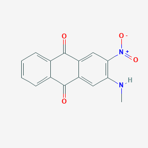 2-(Methylamino)-3-nitroanthracene-9,10-dione