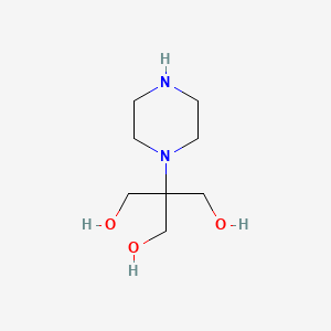 2-(Hydroxymethyl)-2-(piperazin-1-yl)propane-1,3-diol