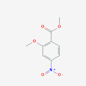 molecular formula C9H9NO5 B1313509 2-甲氧基-4-硝基苯甲酸甲酯 CAS No. 39106-79-1