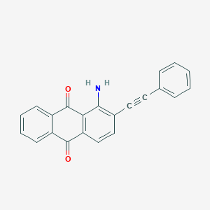 9,10-Anthracenedione, 1-amino-2-(phenylethynyl)-