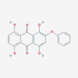 1,4,5,8-Tetrahydroxy-2-phenoxyanthracene-9,10-dione