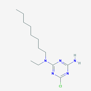 6-Chloro-N2-ethyl-N2-octyl-1,3,5-triazine-2,4-diamine