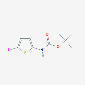 molecular formula C9H12INO2S B13135285 tert-Butyl (5-iodothiophen-2-yl)carbamate 