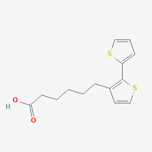 6-([2,2'-Bithiophen]-3-yl)hexanoic acid