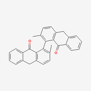 2,2'-Dimethyl-[1,1'-bianthracene]-9,9'(10H,10'H)-dione