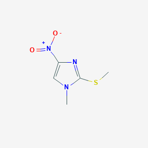 1-methyl-2-methylsulfanyl-4-nitro-1H-imidazole