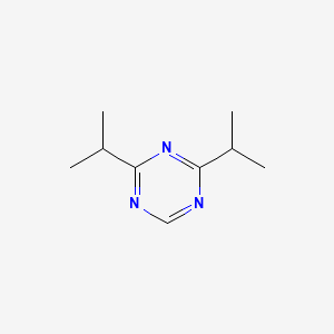 molecular formula C9H15N3 B13135363 2,4-Diisopropyl-1,3,5-triazine 