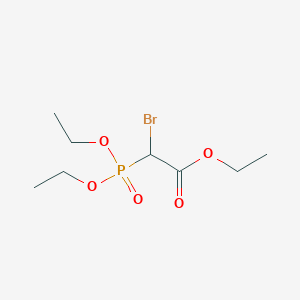 molecular formula C8H16BrO5P B1313538 三乙基膦酰溴乙酸酯 CAS No. 23755-73-9