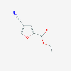 Ethyl4-cyanofuran-2-carboxylate