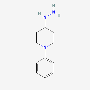 4-Hydrazinyl-1-phenylpiperidine