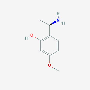 (R)-2-(1-Aminoethyl)-5-methoxyphenol