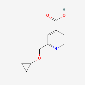 2-(Cyclopropoxymethyl)isonicotinicacid