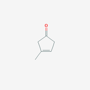 molecular formula C6H8O B13135459 3-Methyl-3-cyclopentenone 