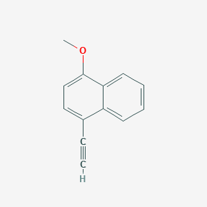 molecular formula C13H10O B1313546 1-乙炔基-4-甲氧基萘 CAS No. 61639-32-5
