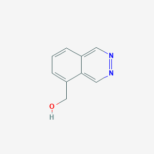 molecular formula C9H8N2O B13135501 Phthalazin-5-ylmethanol 