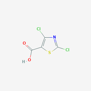 molecular formula C4HCl2NO2S B1313551 2,4-二氯-5-噻唑羧酸 CAS No. 62019-56-1