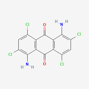 1,5-Diamino-2,4,6,8-tetrachloroanthracene-9,10-dione