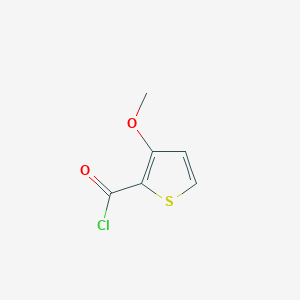 molecular formula C6H5ClO2S B1313556 3-甲氧基噻吩-2-甲酰氯 CAS No. 54450-14-5