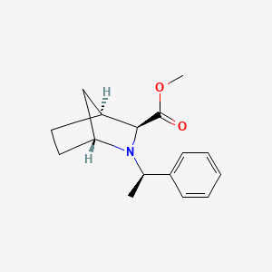 methyl (1R,3S,4S)-2-[(1R)-1-phenylethyl]-2-azabicyclo[2.2.1]heptane-3-carboxylate