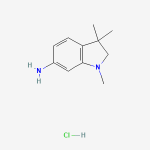 1,3,3-Trimethylindolin-6-aminehydrochloride