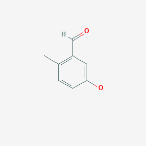 molecular formula C9H10O2 B1313569 5-甲氧基-2-甲基苯甲醛 CAS No. 56724-09-5