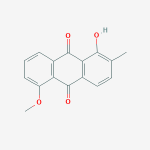 1-Hydroxy-5-methoxy-2-methylanthracene-9,10-dione