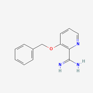 3-(Benzyloxy)picolinimidamide