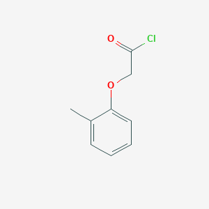 molecular formula C9H9ClO2 B1313577 (2-甲基苯氧基)乙酰氯 CAS No. 15516-43-5
