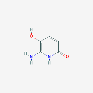 molecular formula C5H6N2O2 B1313579 6-Aminopyridine-2,5-diol 