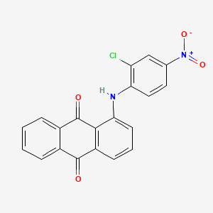 1-(2-Chloro-4-nitroanilino)anthracene-9,10-dione