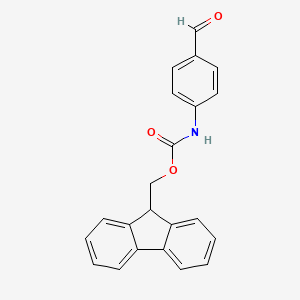 (9H-Fluoren-9-yl)methyl (4-formylphenyl)carbamate