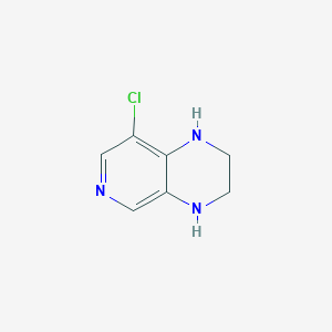 8-Chloro-1,2,3,4-tetrahydropyrido[3,4-b]pyrazine