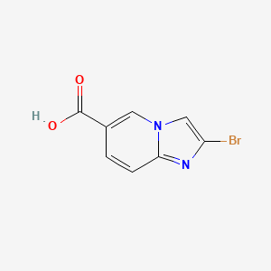 2-Bromoimidazo[1,2-a]pyridine-6-carboxylic acid